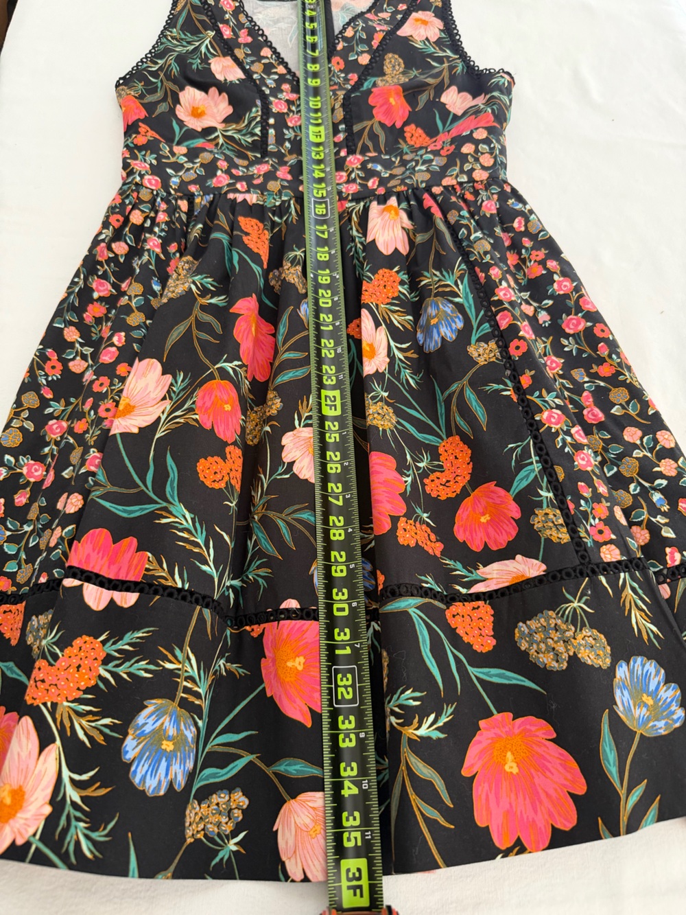 Kate Spade New York Mixed Blossom Fit & Flare Dress - Picture 7 of 8